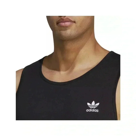 Men's Black Adidas Tank XL - Picture 3 of 4